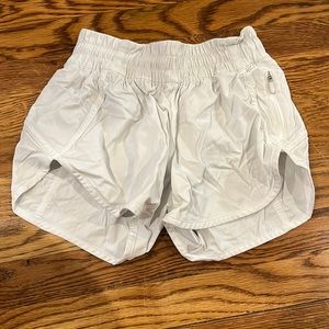 White Lululemon Shorts